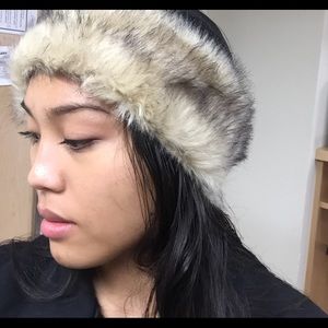 Faux Fur Winter Head band ear warmer