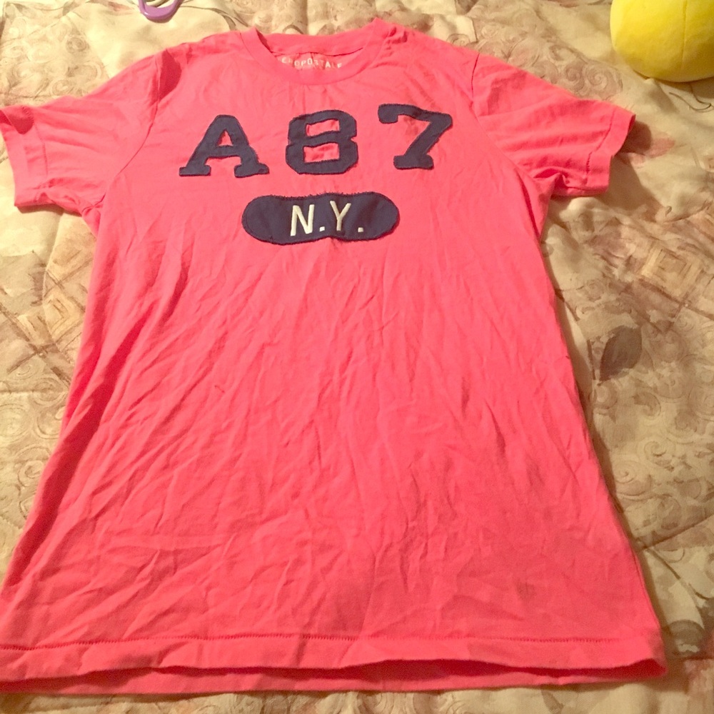 Pink men's aero shirt