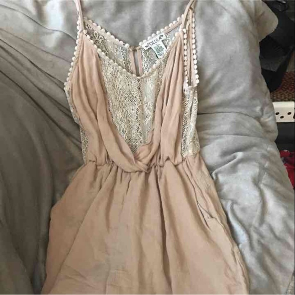 Lace romper
