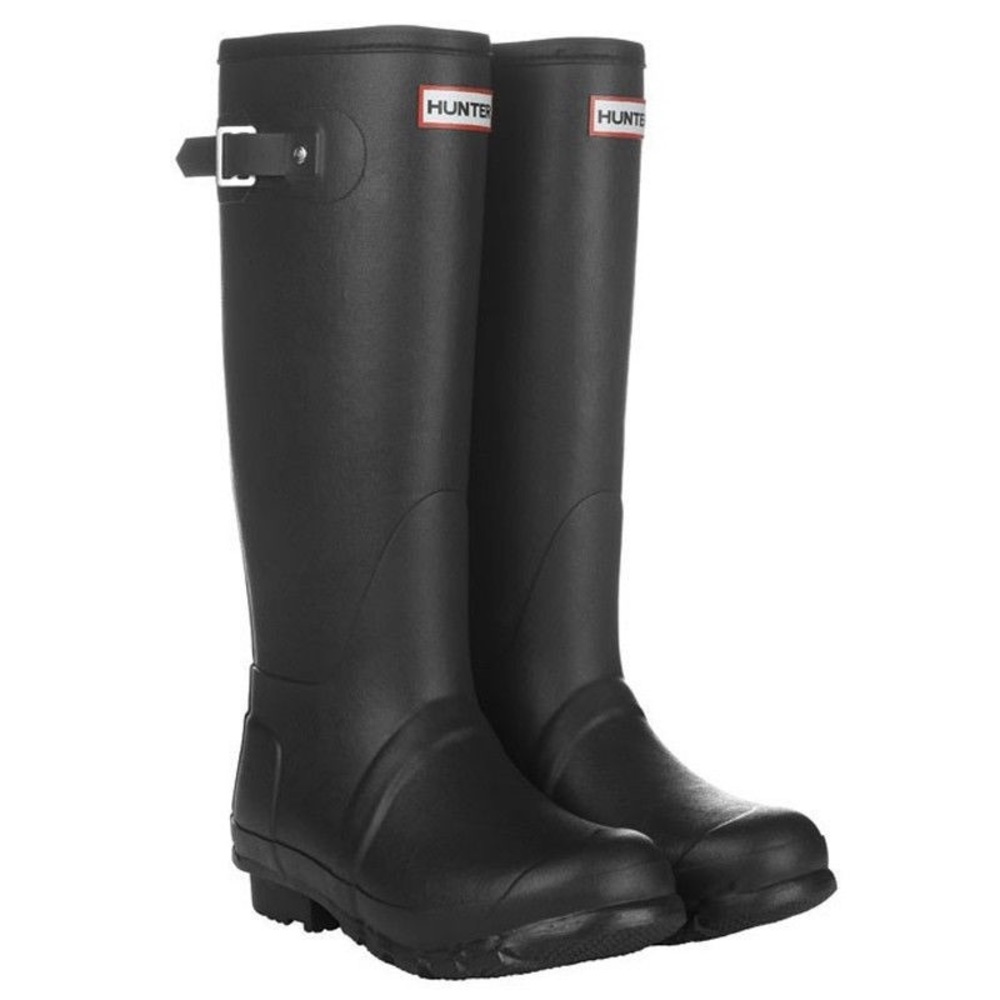 Hunter tall black rain boots size 6