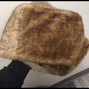 Faux fur scarf