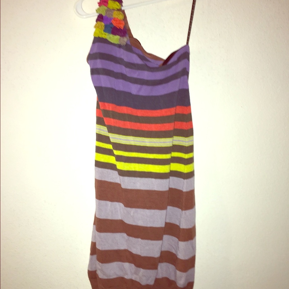 Nanette lepore one shoulder dress