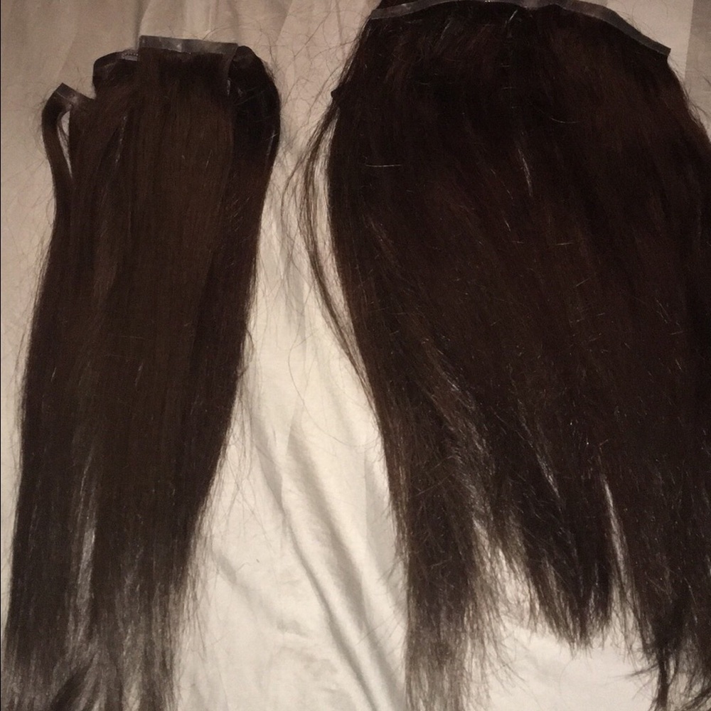 18" Human Hair seamless extensions