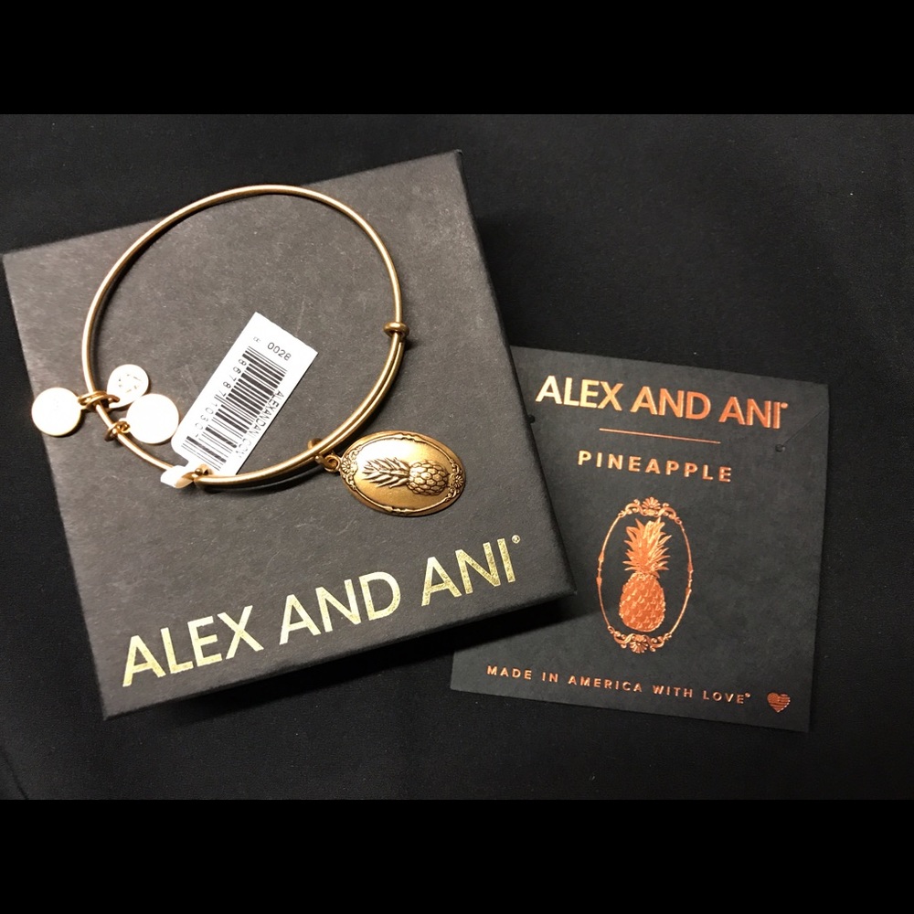 Alex & Ani Pineapple Bracelet