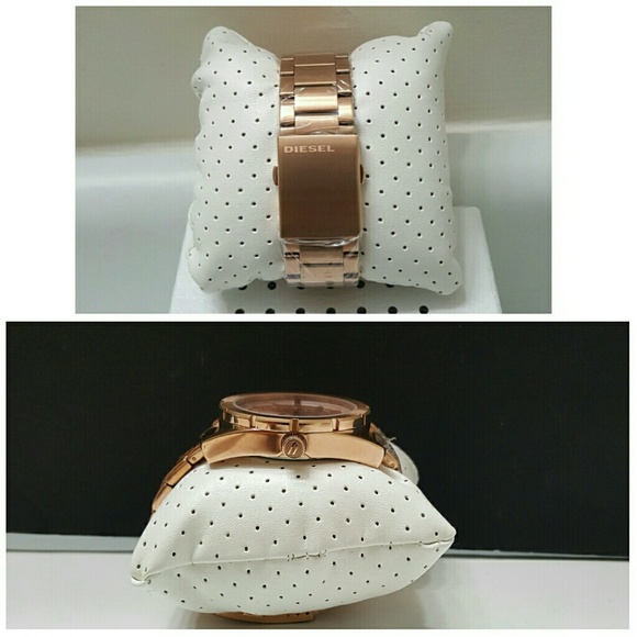 NWT Diesel ROSE Gold Tone Unisex watch