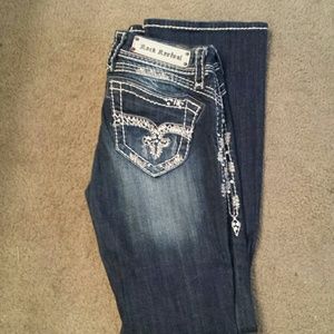 Rock Revival "Amy" bootcut jeans with bling