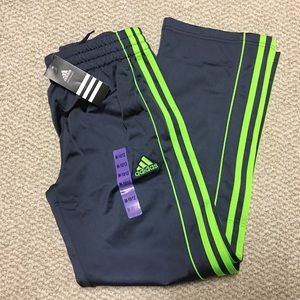 NWT boy 10-12 Adidas sports pants new