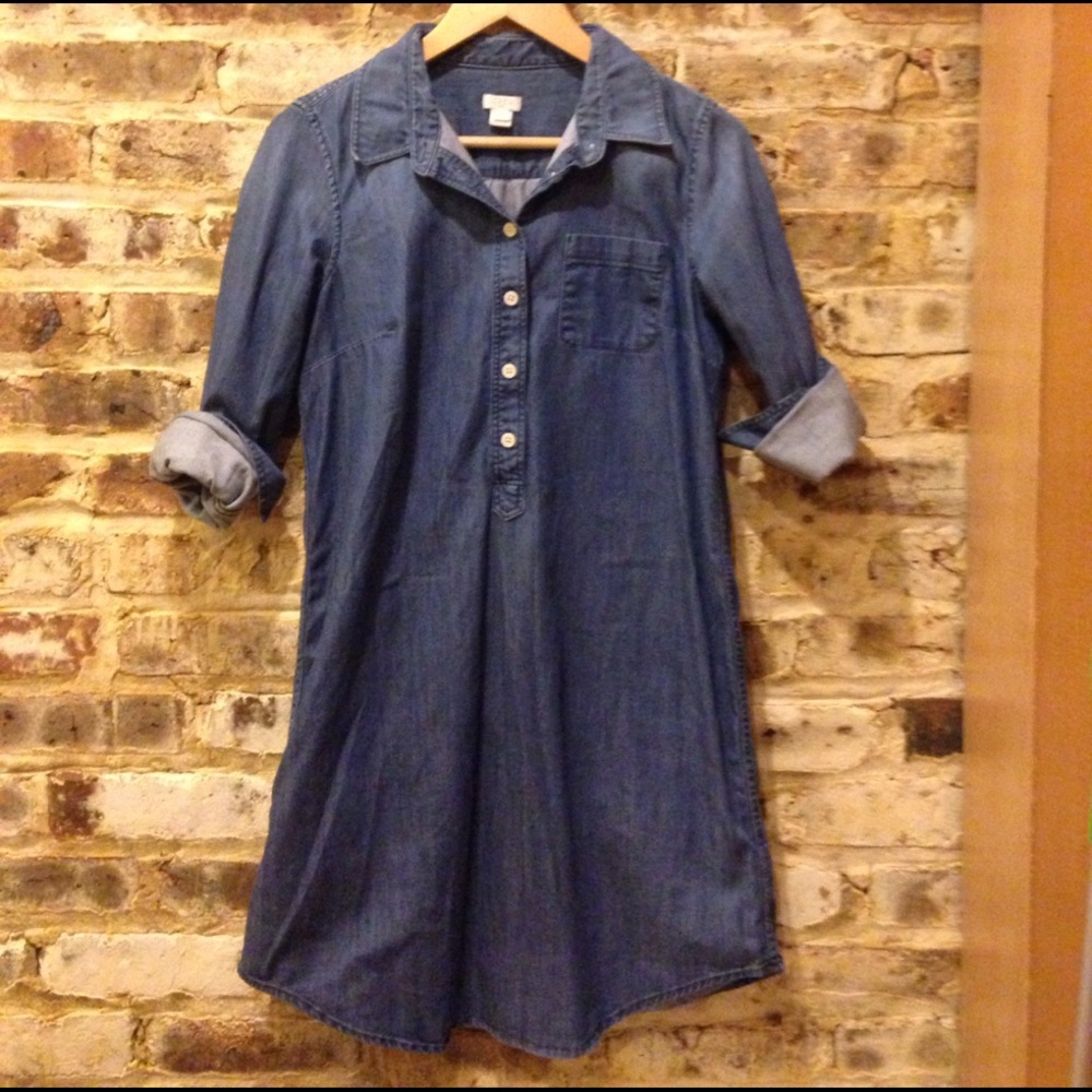 J.Crew Chambray Dress