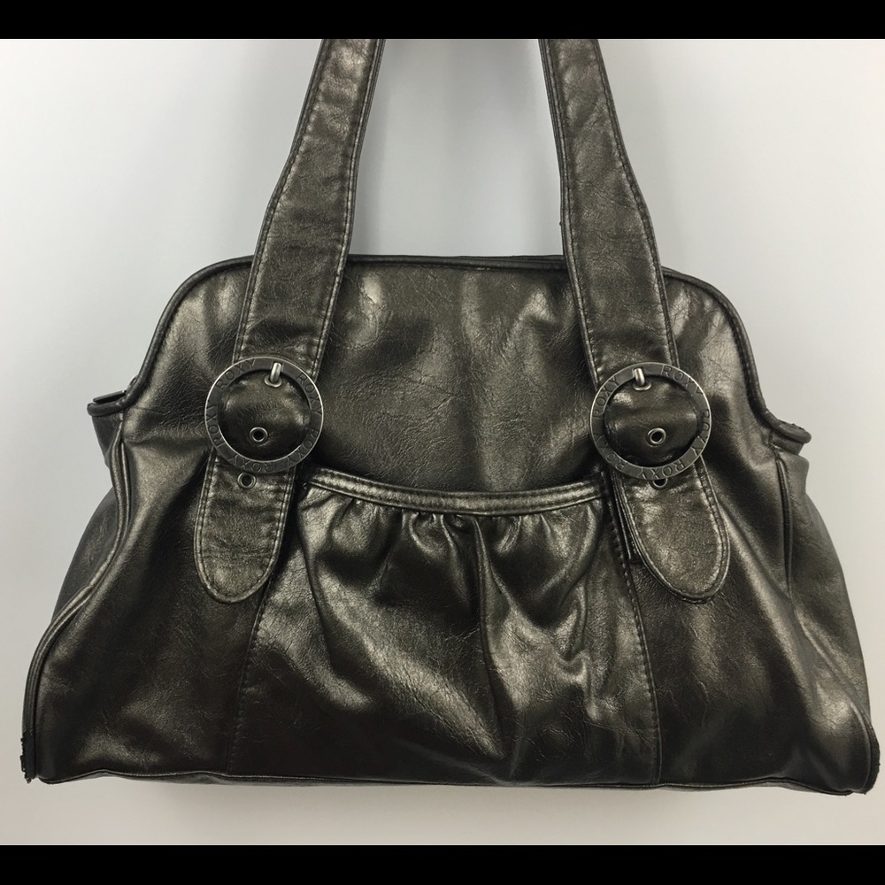 Roxy - Grey metallic purse