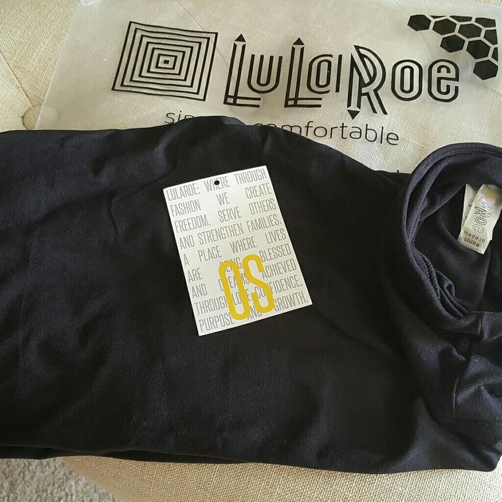 Lularoe leggings black os