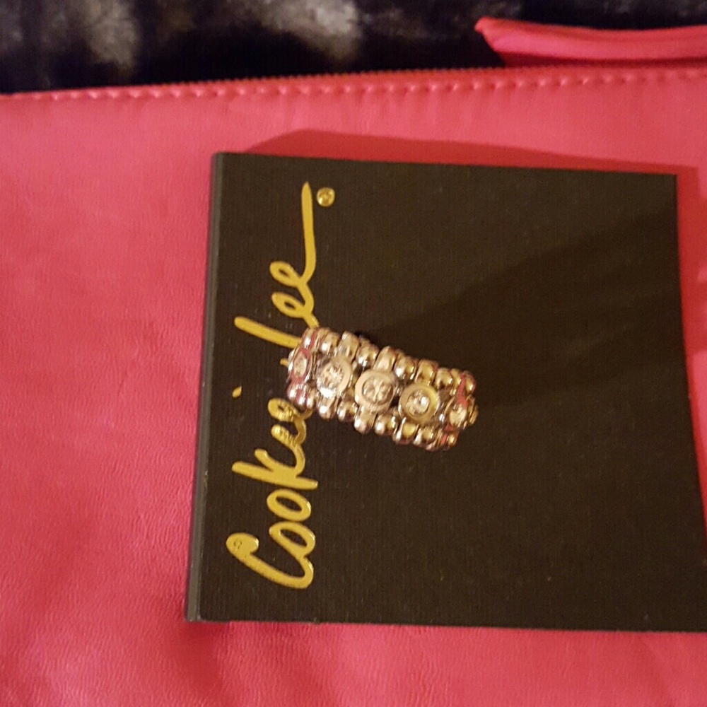 Net Bling stretch ring. Cookie Lee