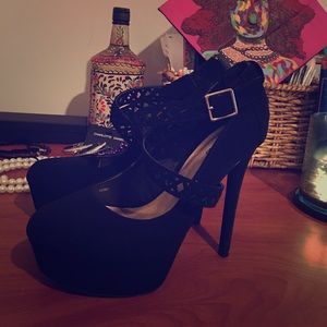 Charlotte Russe Black Heels