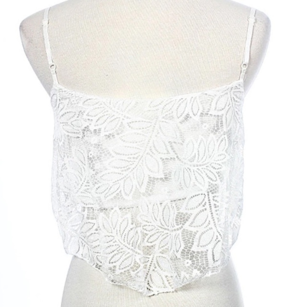 lace crop top - Picture 2 of 5