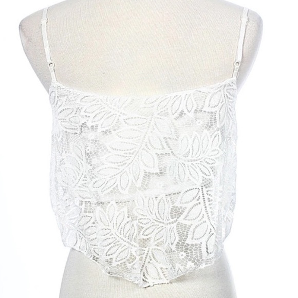 lace crop top - Picture 2 of 5