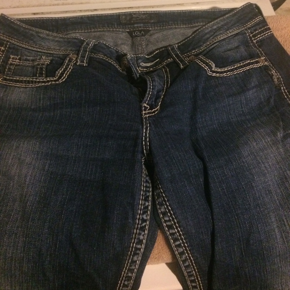 Distressed Silver Jeans