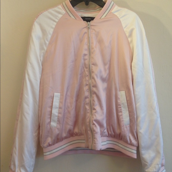 pastel letterman jacket
