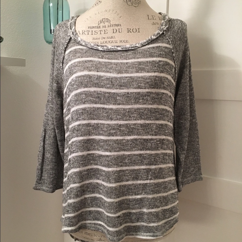 Free People High/Low Lightweight Sweater