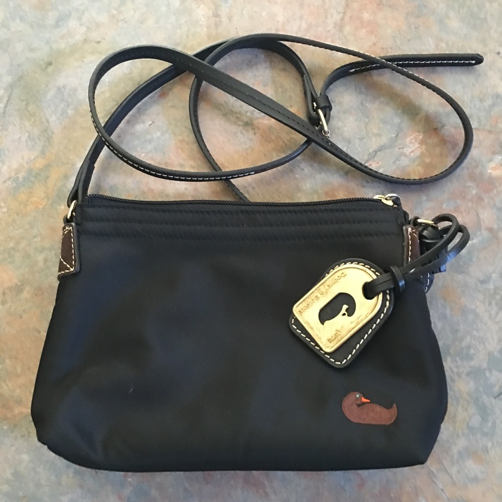 Dooney & Bourke black nylon purse