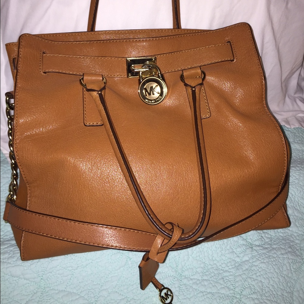 Michael Kors Large Leather Hamilton