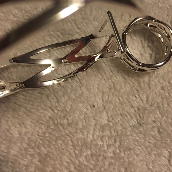 .925 sterling ring bracelet set - Picture 3 of 4