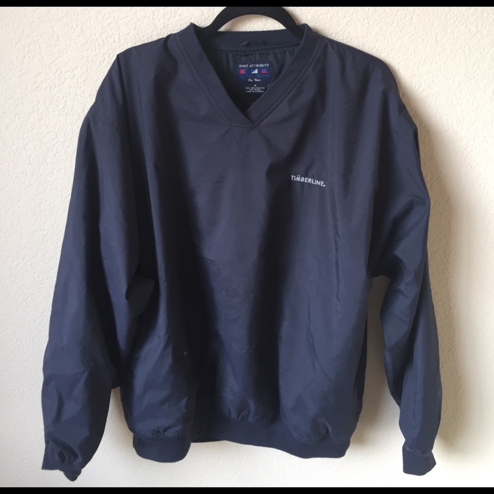 Men's Navy Blue Windbreaker