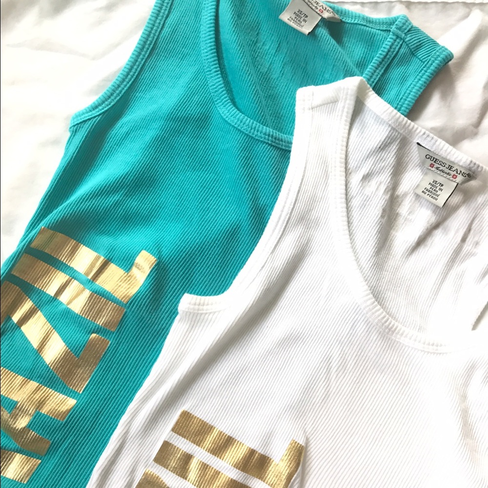 Guess Jeans tank tops