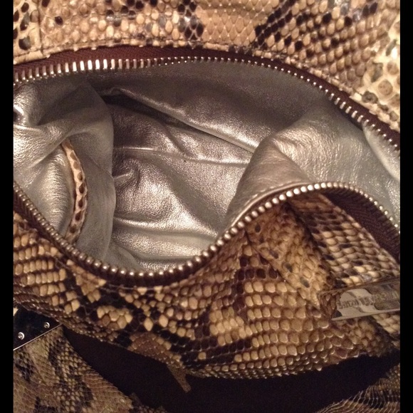 👜Michael Kors Suzy Collection Hobo 100% Python - Picture 4 of 8