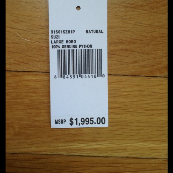 👜Michael Kors Suzy Collection Hobo 100% Python - Picture 8 of 8
