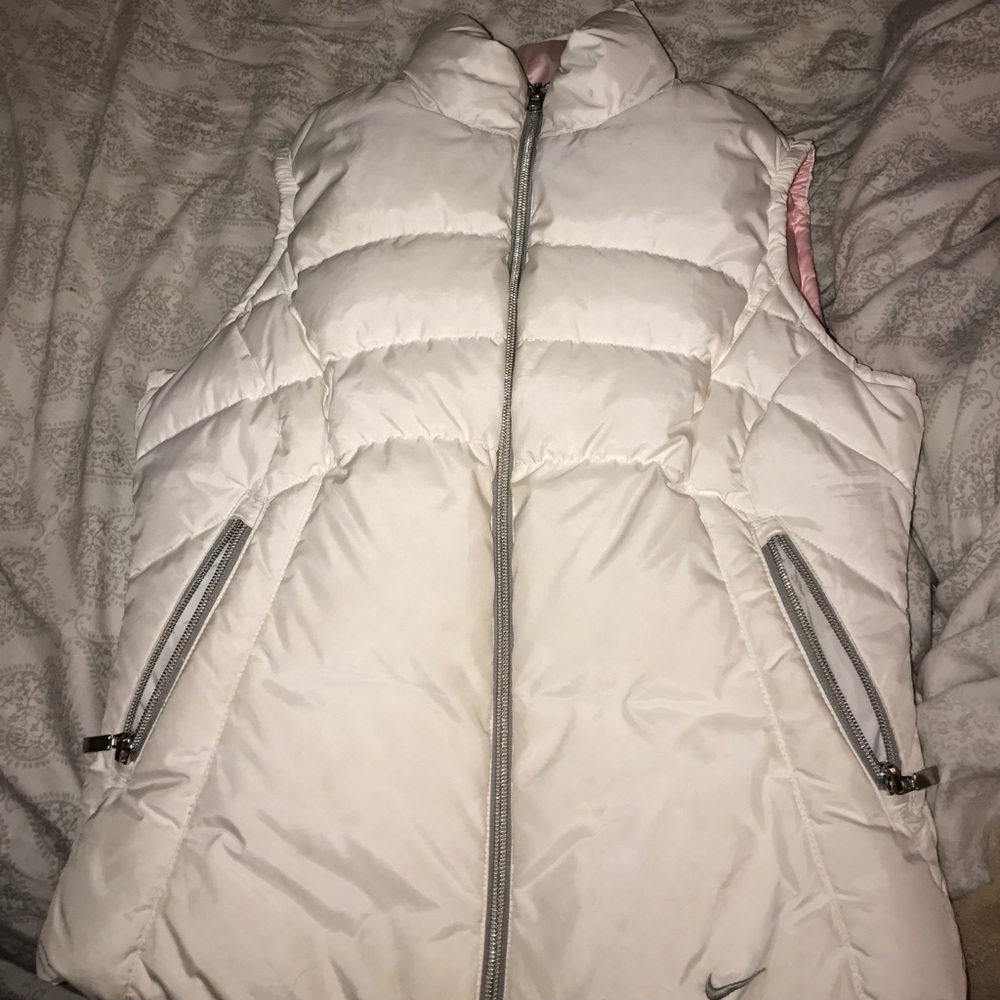 Nike down vest! Reversible!
