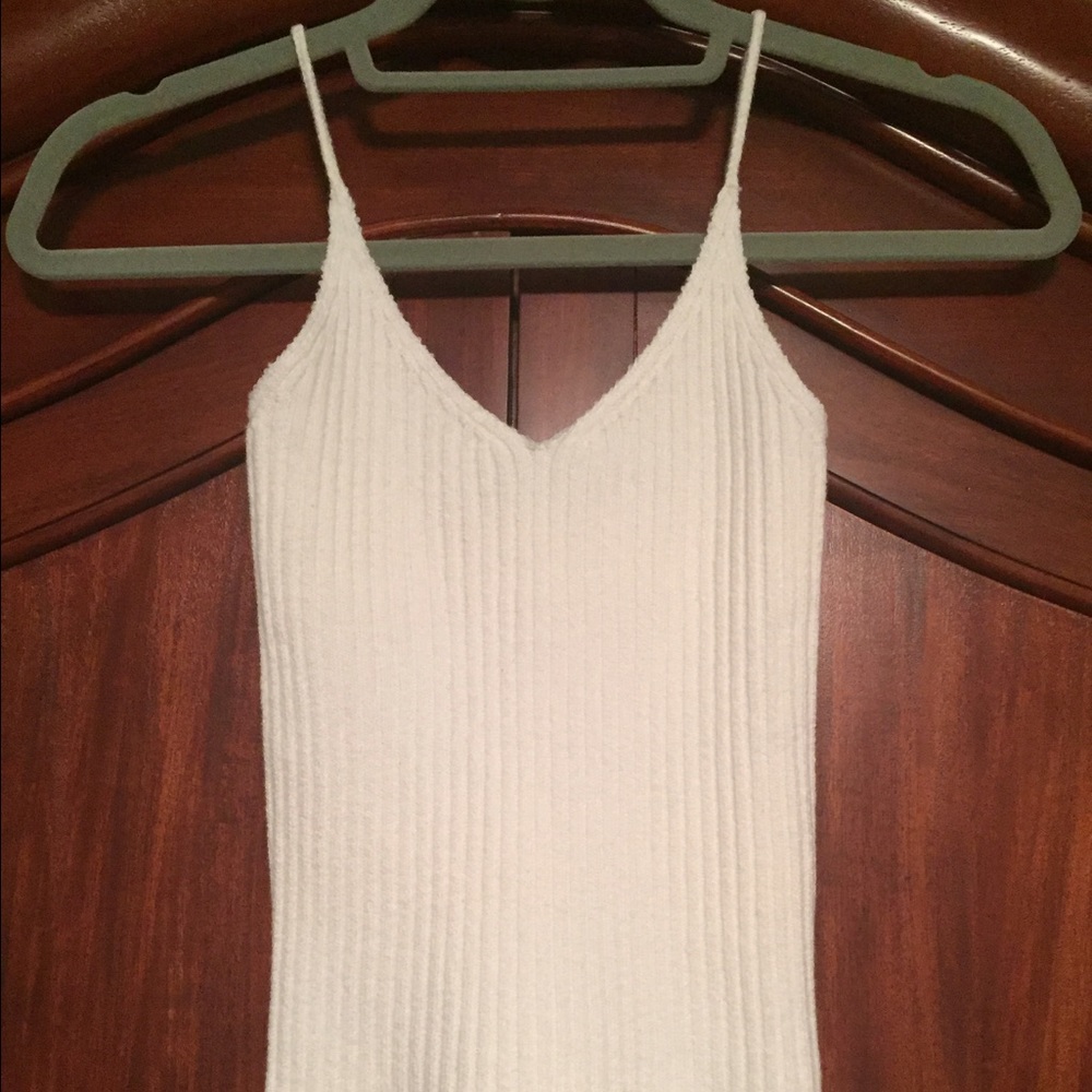 Knit stretchy crop top