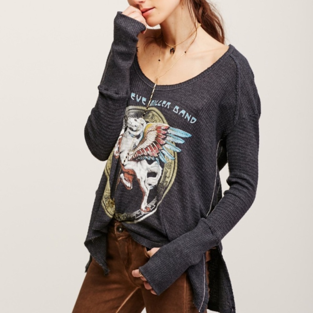 Free People X Trunk LTD Steve Miller Tee size m
