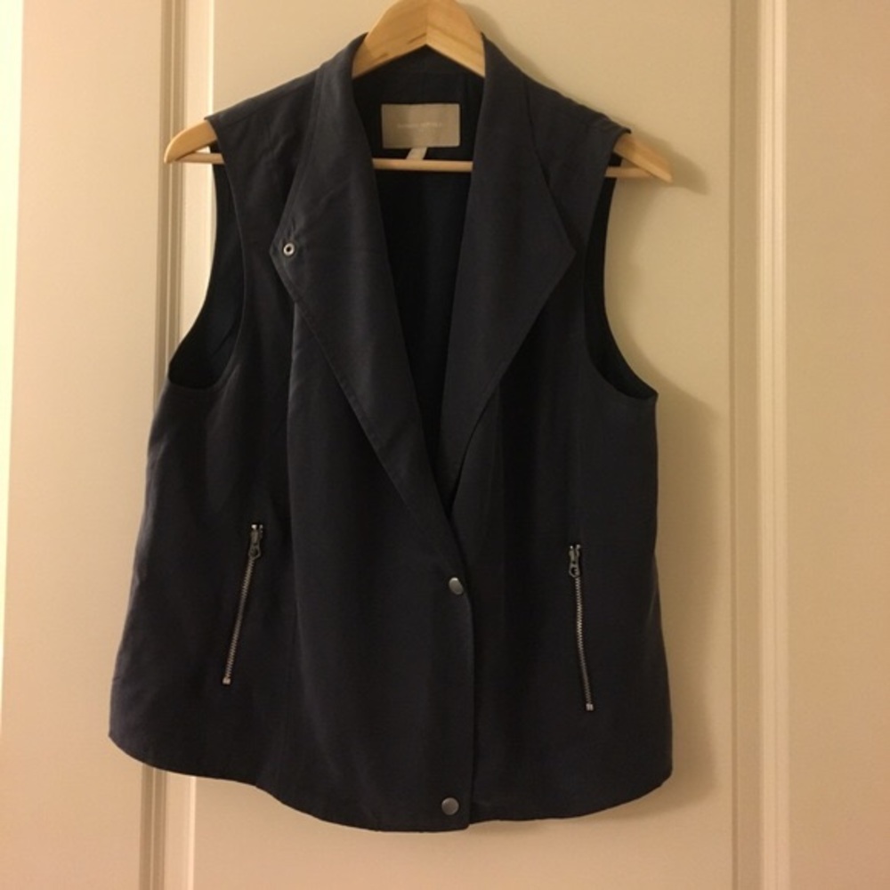 Gray Banana Republic Vest