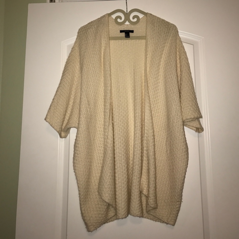 Cream Oversized Sweater