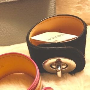 Reserved Coach Black Bracelet