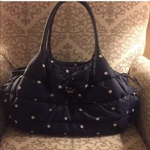 Kate Spade Colby Court Stevie diaper bag navy