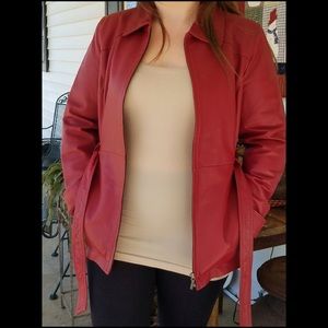 Red Leather Jacket