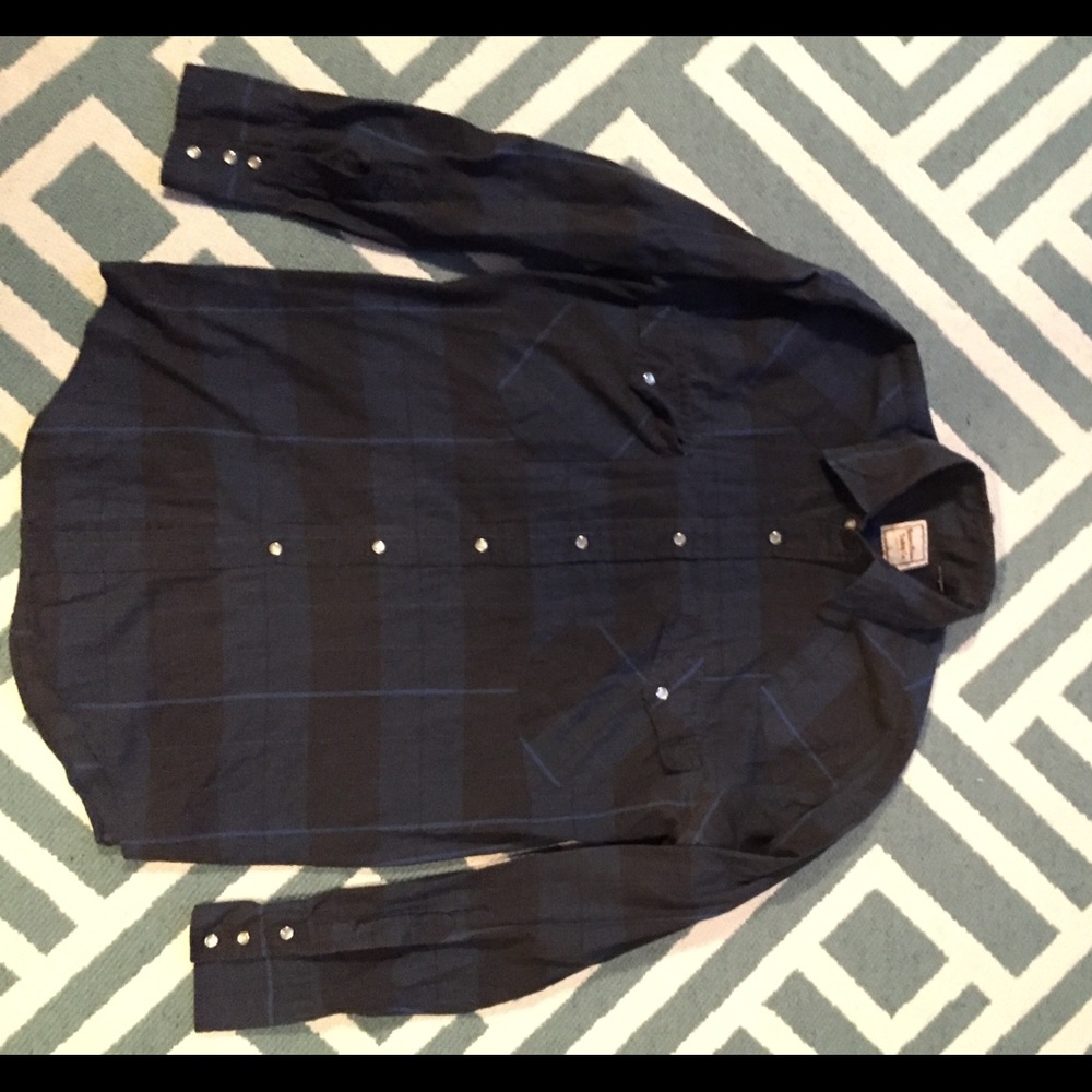 Western Plains Trading Co. plaid pearl snap