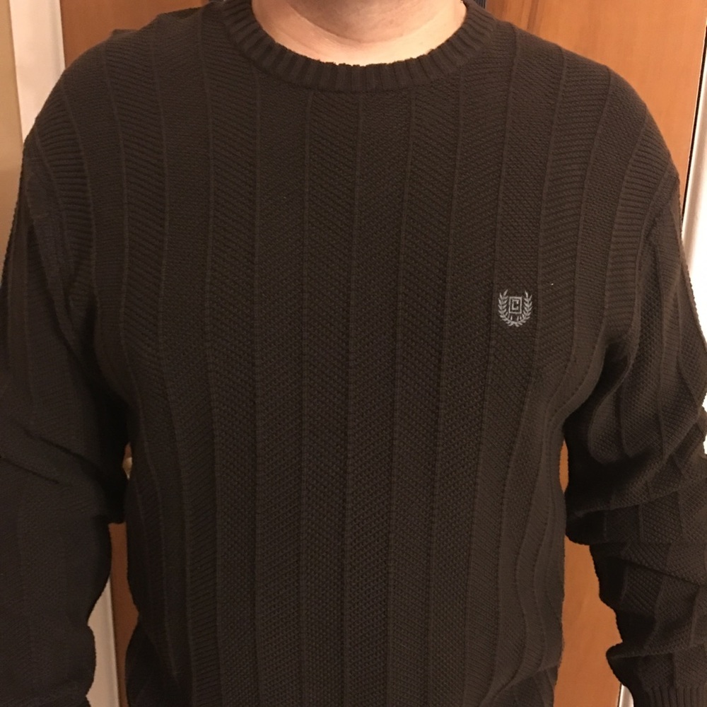 Plus size Men's Chaps heavy knit sweater