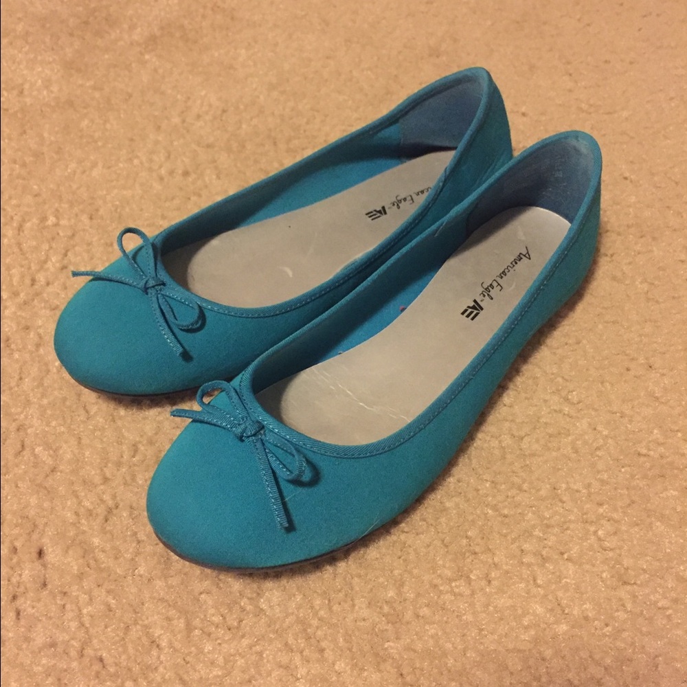 Turquoise American Eagle Flats