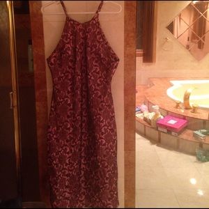 Tatyana pink and black lace XXL dress BNWT!!