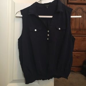 Navy top