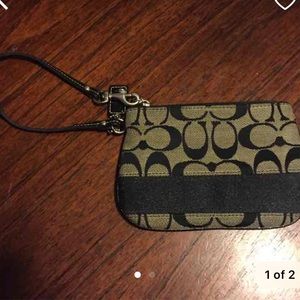 SOLD!-----Coach wristlet