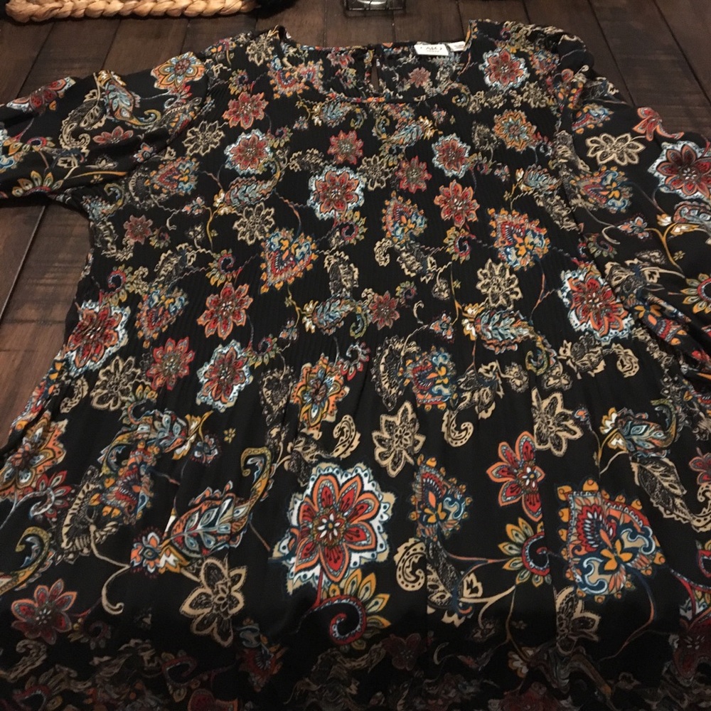 Plus size open sleeve blouse❤✌🏼