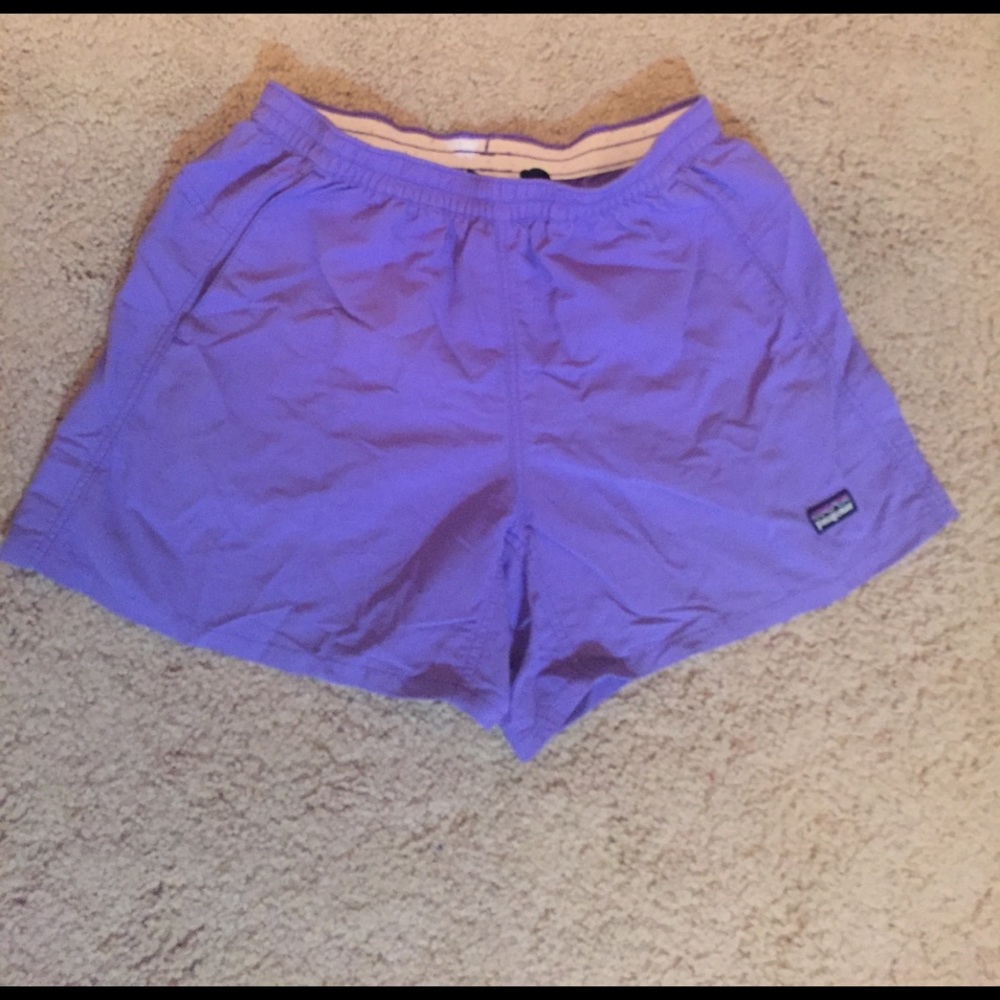Purple Patagonia Shorts