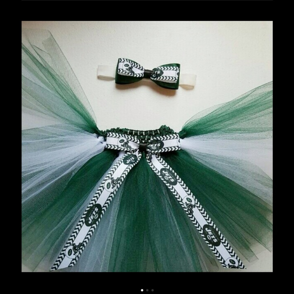 Clearance! New York Jets Tutu & Headband Set