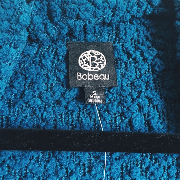 Fuzzy blue cardigan - Picture 4 of 4