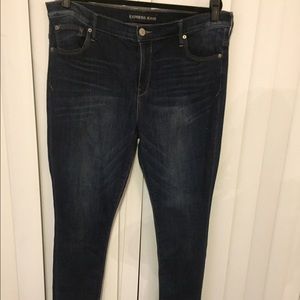 Express jean leggings 16R