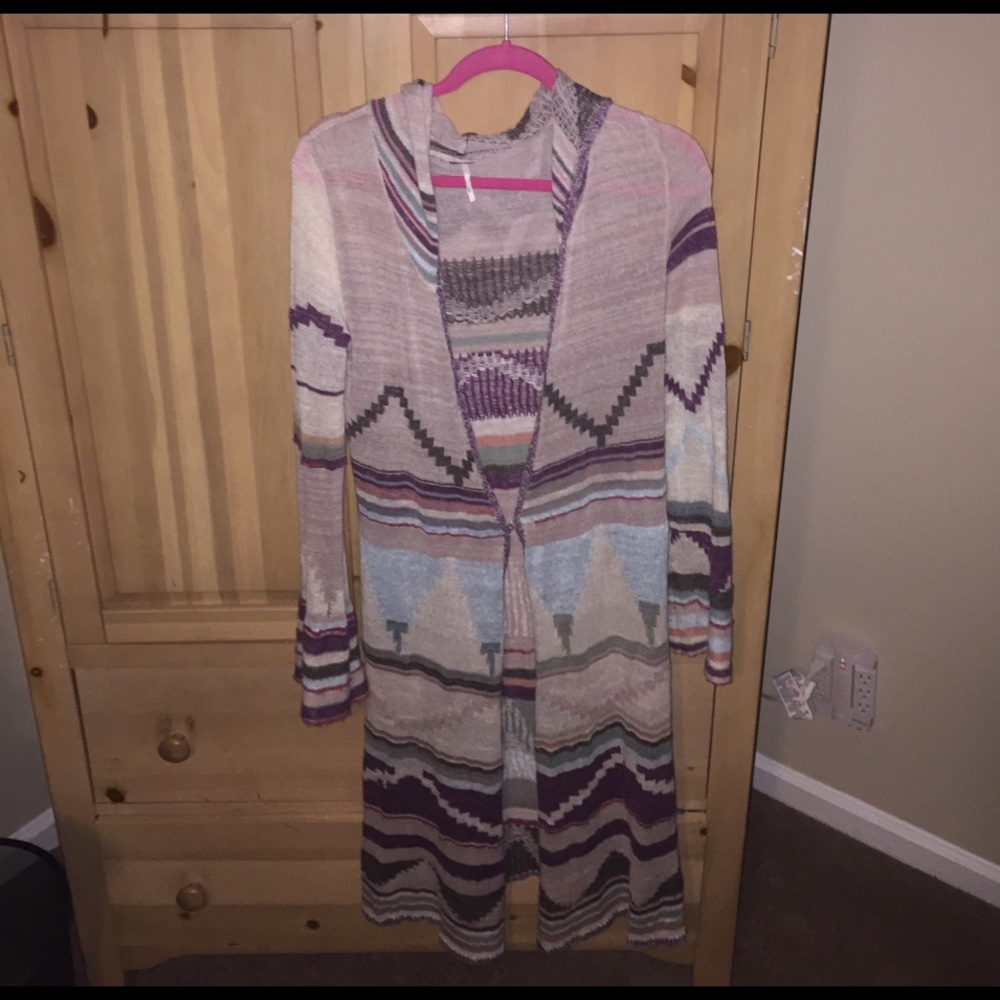 Free People Maxi Cardigan