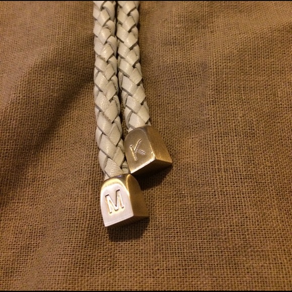 Michael Kors Woodside Large Leather Satchel- Ivory - Picture 3 of 8