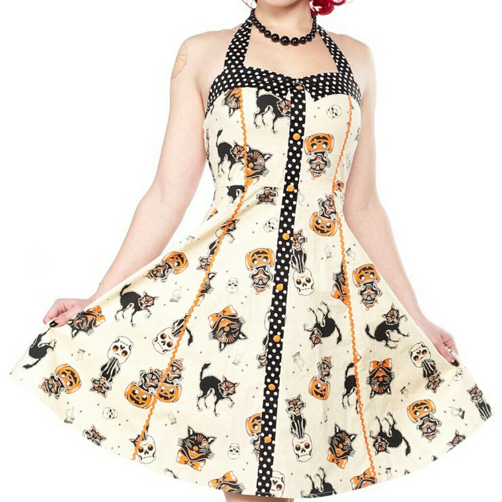 Sourpuss Black Cat Dress